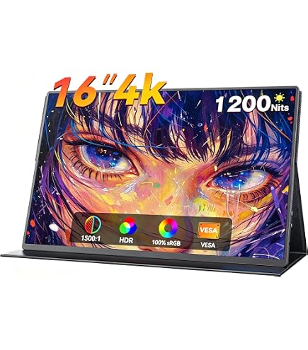 Amazon.co.jp: G-STORY 4k一体化PS5専用モバイルモニター15.6 インチ